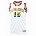 San Francisco Basketball Jersey - White