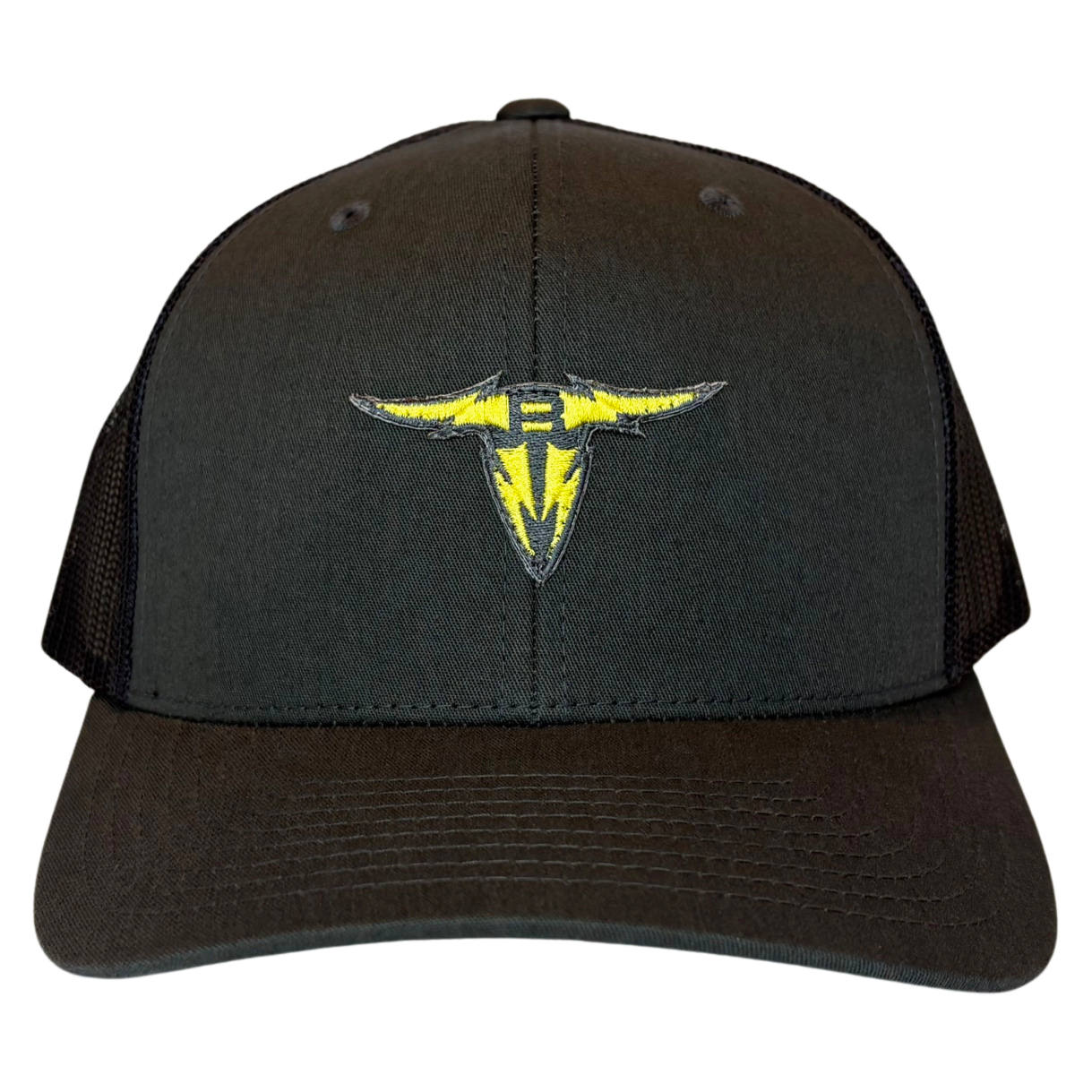 San Antonio Brahmas Trucker Cap - Charcoal / One Size - Hats