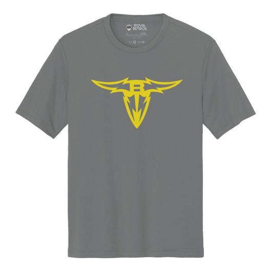 San Antonio Brahmas DynastyDry T-Shirt - Iron Grey / S - T-Shirts