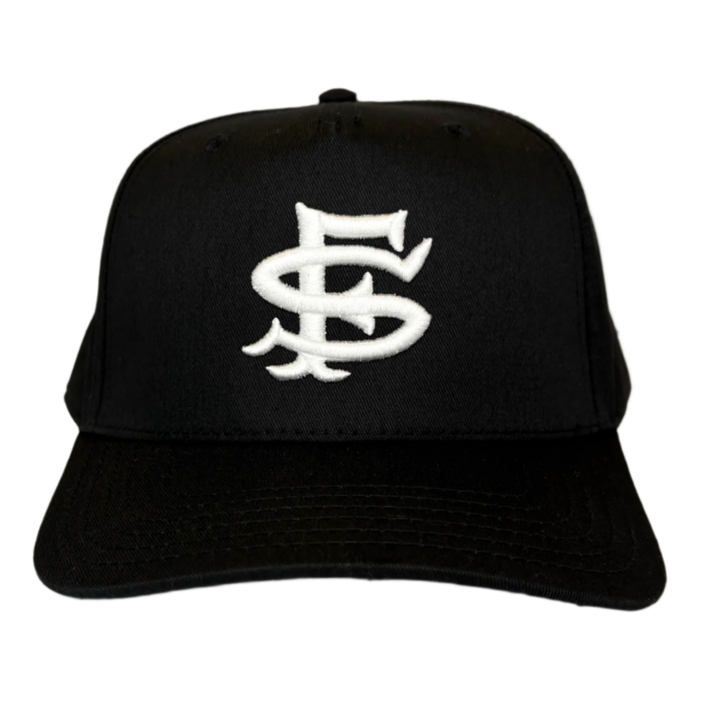 San Francisco Seals Black and White Snapback - black / One Size - hats