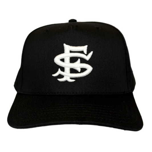 San Francisco Seals Black and White Snapback - black / One Size - hats