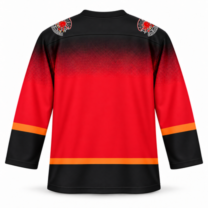 San Francisco Spiders graphic replica hockey jersey, alternate view