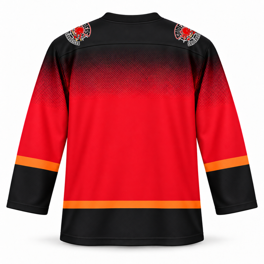 San Francisco Spiders graphic replica hockey jersey, alternate view