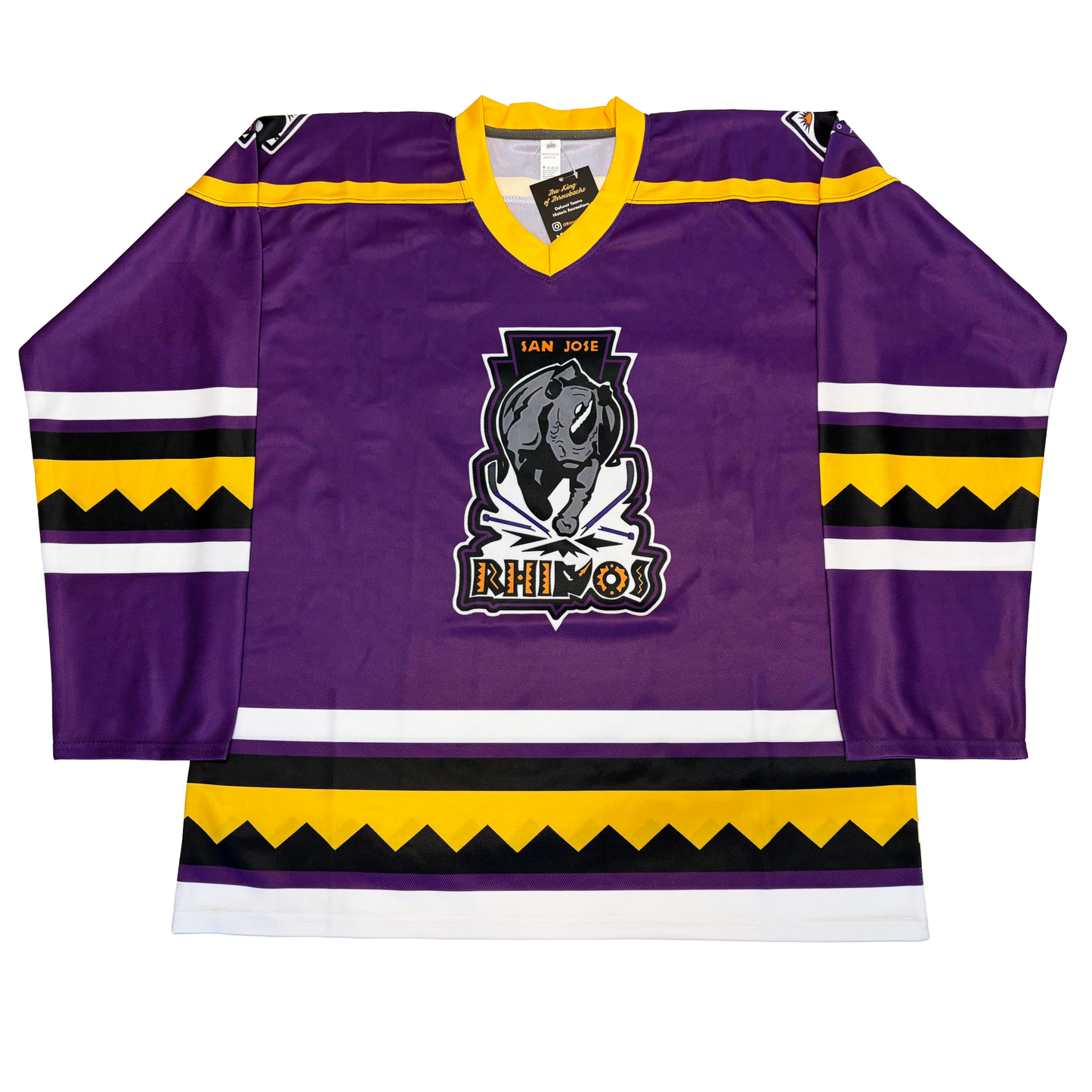 San Jose Rhinos RHI Jersey - Jerseys