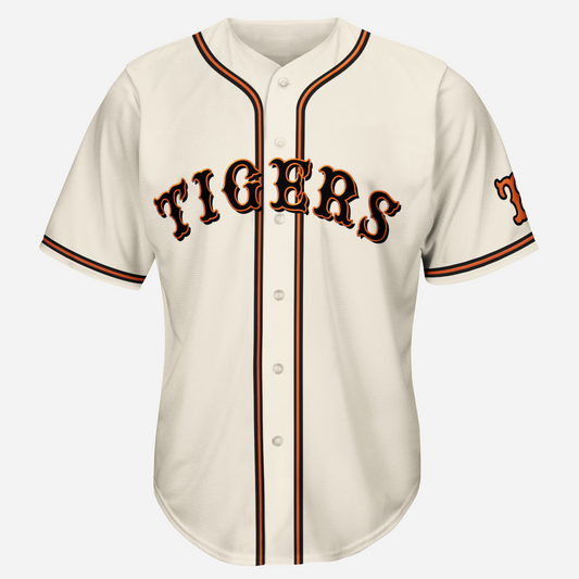 San Diego Tigers NLB Jersey - Small / Cream - Jerseys