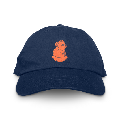 San Francisco Sea Lions Unstructured Hat navy with orange bear Royal Retros
