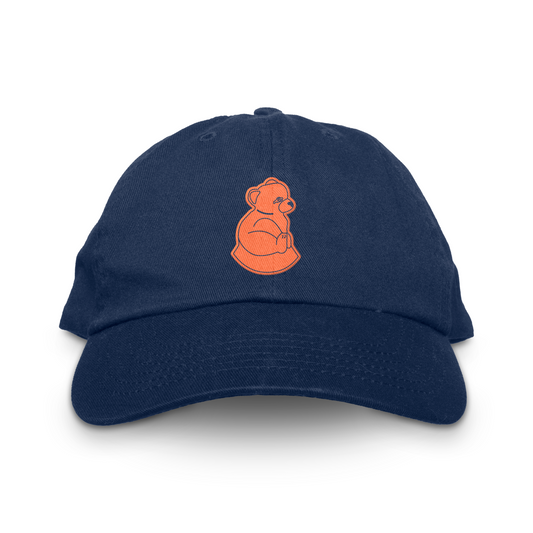 San Francisco Sea Lions Unstructured Hat navy with orange bear Royal Retros
