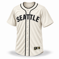 Seattle Steelheads Custom NLB Jersey - Cream