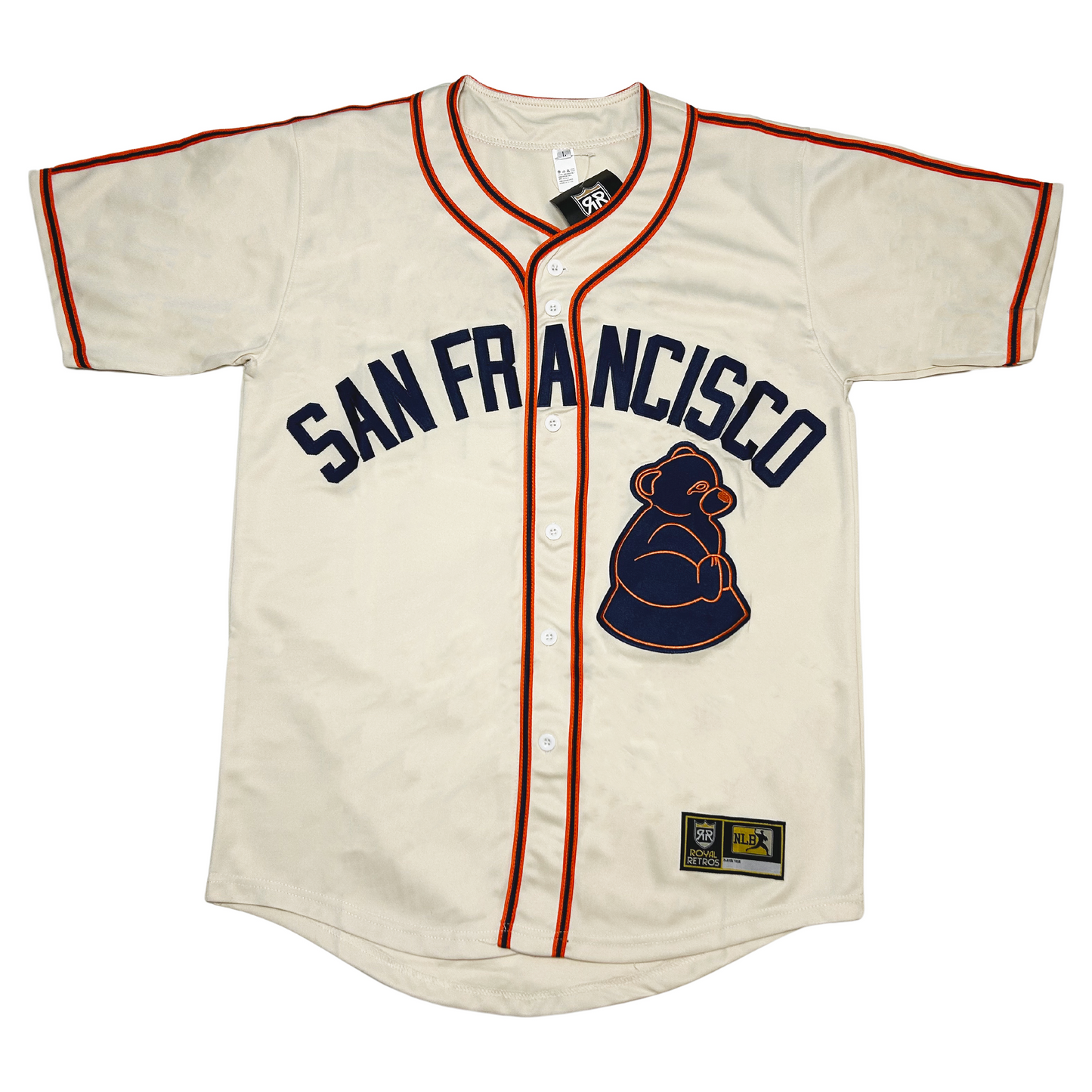 San Francisco Sea Lions NLB Jersey - Small / Cream - Jerseys
