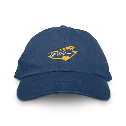 Memphis Showboats Unstructured Hat - Navy / Adjustable - Hats