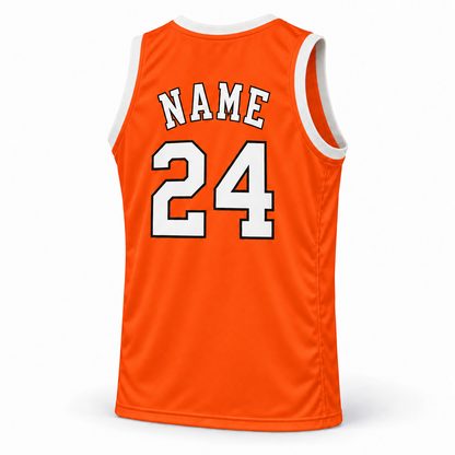 Spirits of St Louis orange jersey back, NAME and number 24