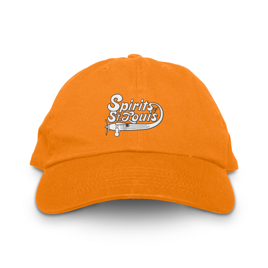 Orange Spirits of St Louis Unstructured Hat inspired by the American Basketball Association