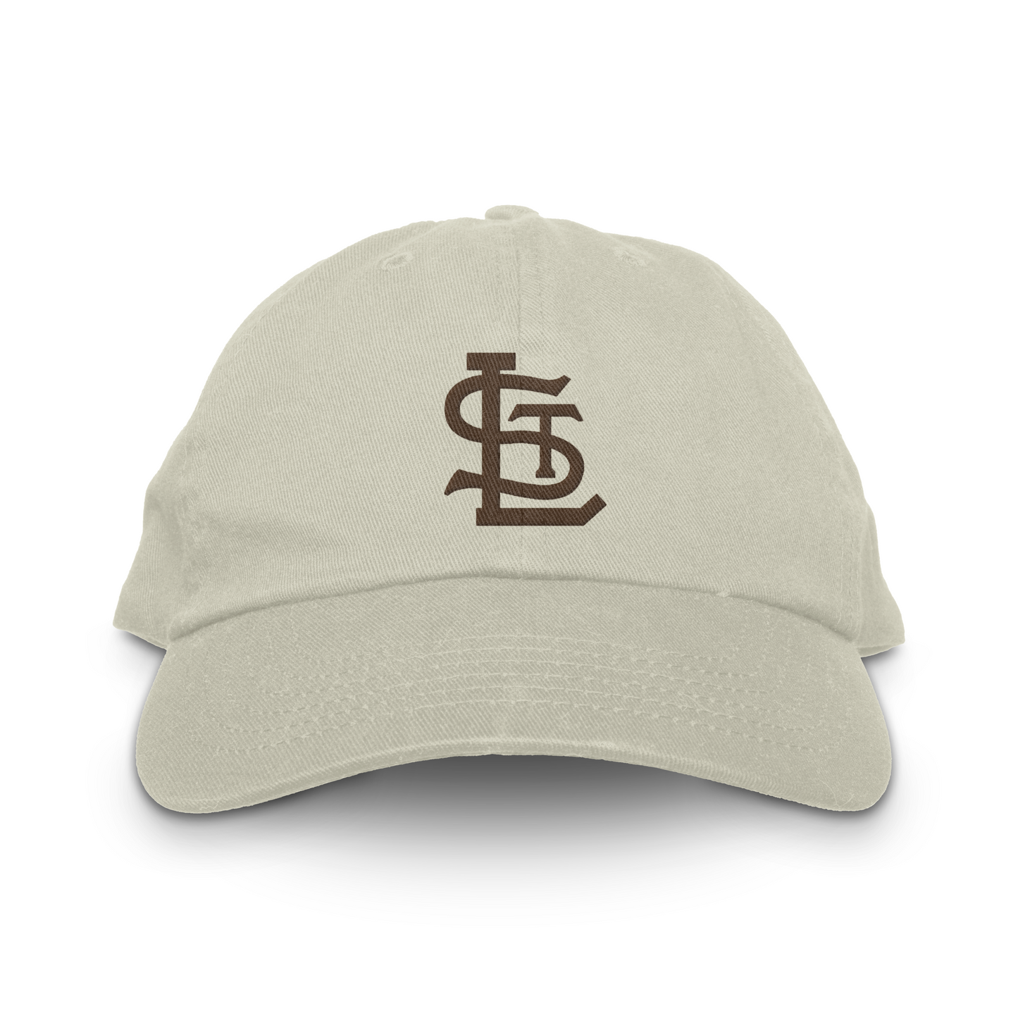 St Louis Browns Unstructured Hat - Adjustable / Stone/Brown Letters - Hats