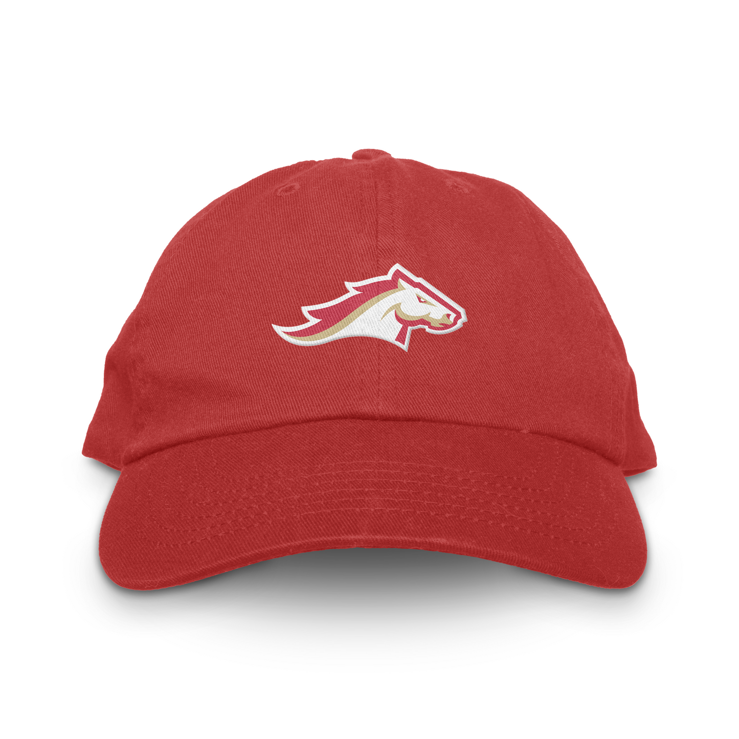 Birmingham Stallions Unstructured Hat - Red / Adjustable - Hats