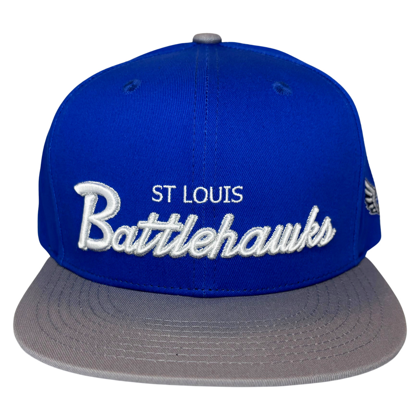 St Louis Battlehawks Script Snapback Hat - One Size Fits Most / Blue - Hats