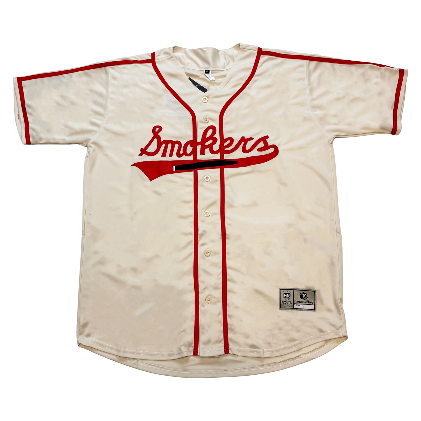 Tampa Smokers Jersey - Small / Cream - Jerseys