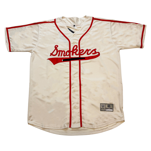 Tampa Smokers Jersey - Small / Cream - Jerseys