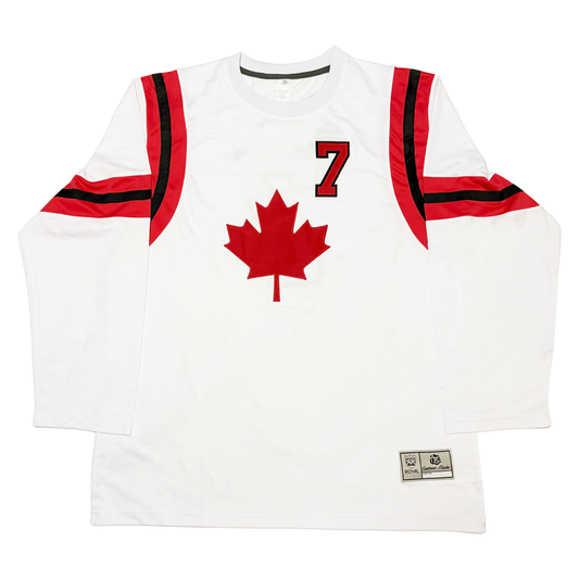 Team Canada Roller Derby Jersey - Small / White - Jerseys
