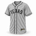 Texas Black Spiders NLB Jersey - Gray