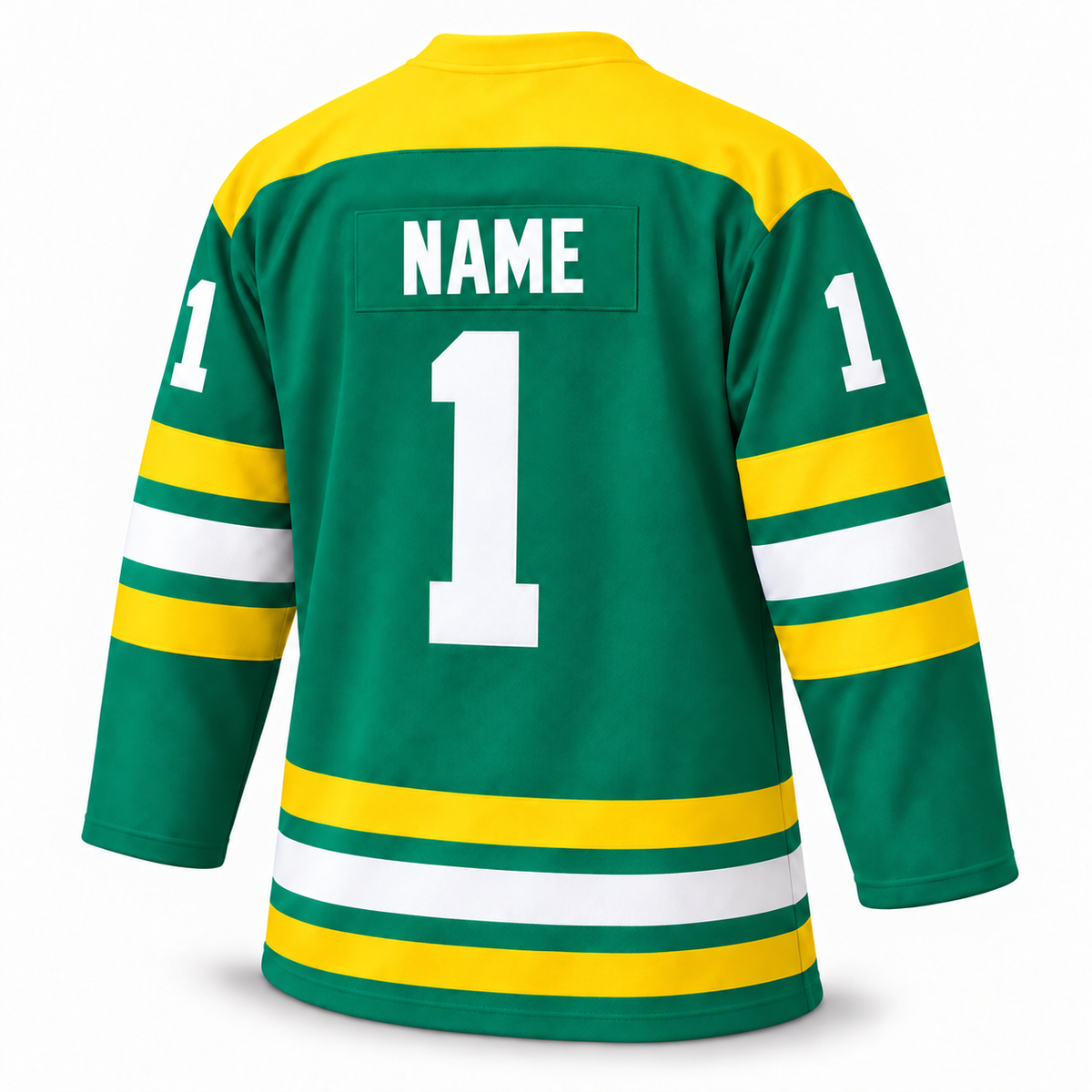 Toledo Mercurys jersey - green back