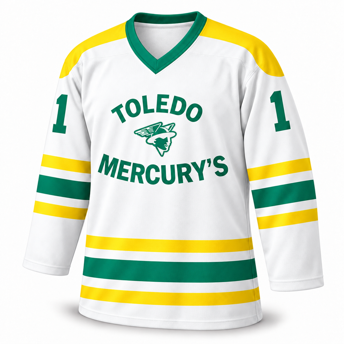 Toledo Mercurys jersey - white front