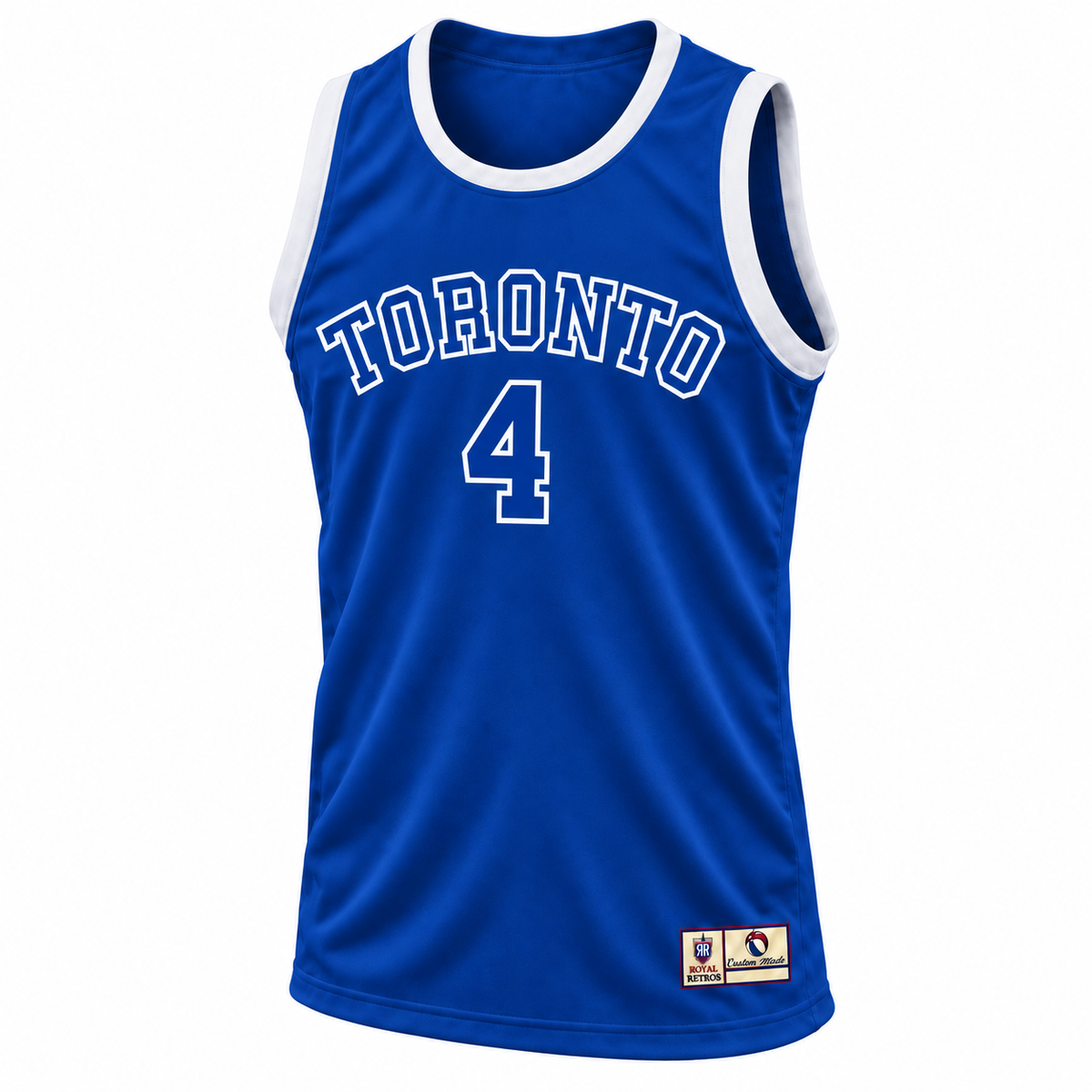 Toronto Huskies 1946–47 blue front, number 4