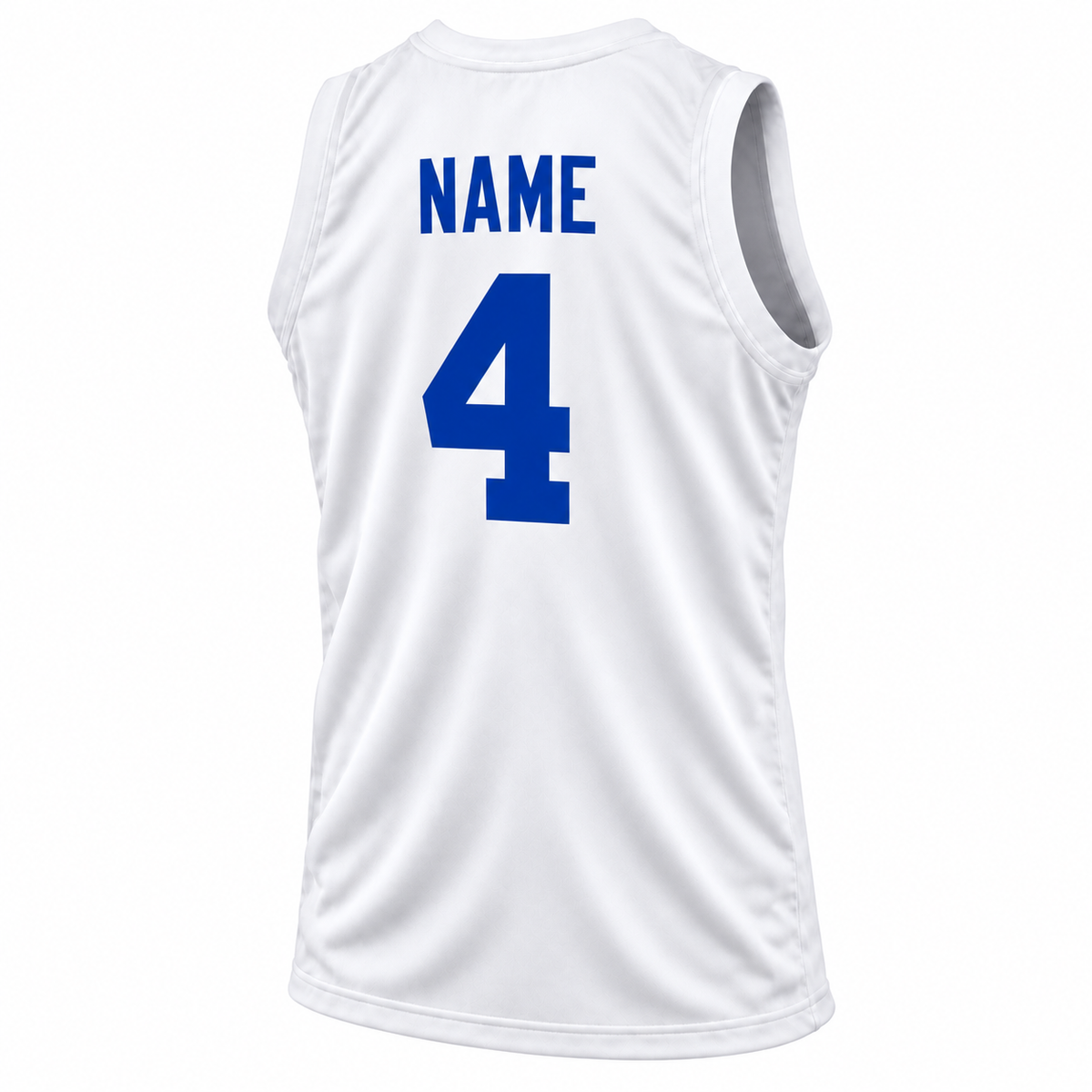 Toronto Huskies 1946–47 white back, NAME and number 4
