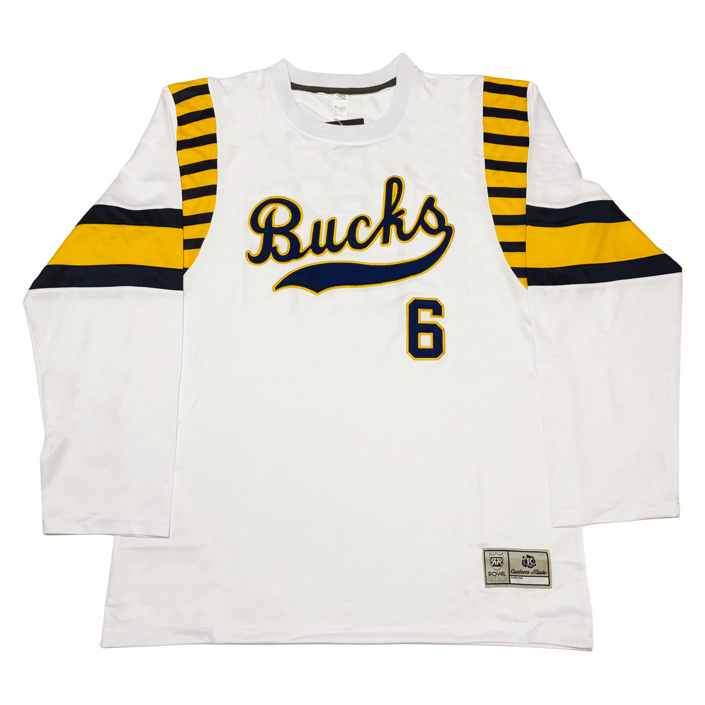 Tri City Bucks Jersey - Small / White - Jerseys
