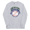 Denver Zephyrs Long Sleeve T-Shirt - Sport Grey