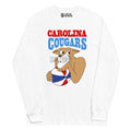 Carolina Cougars Long Sleeve T-Shirt - White