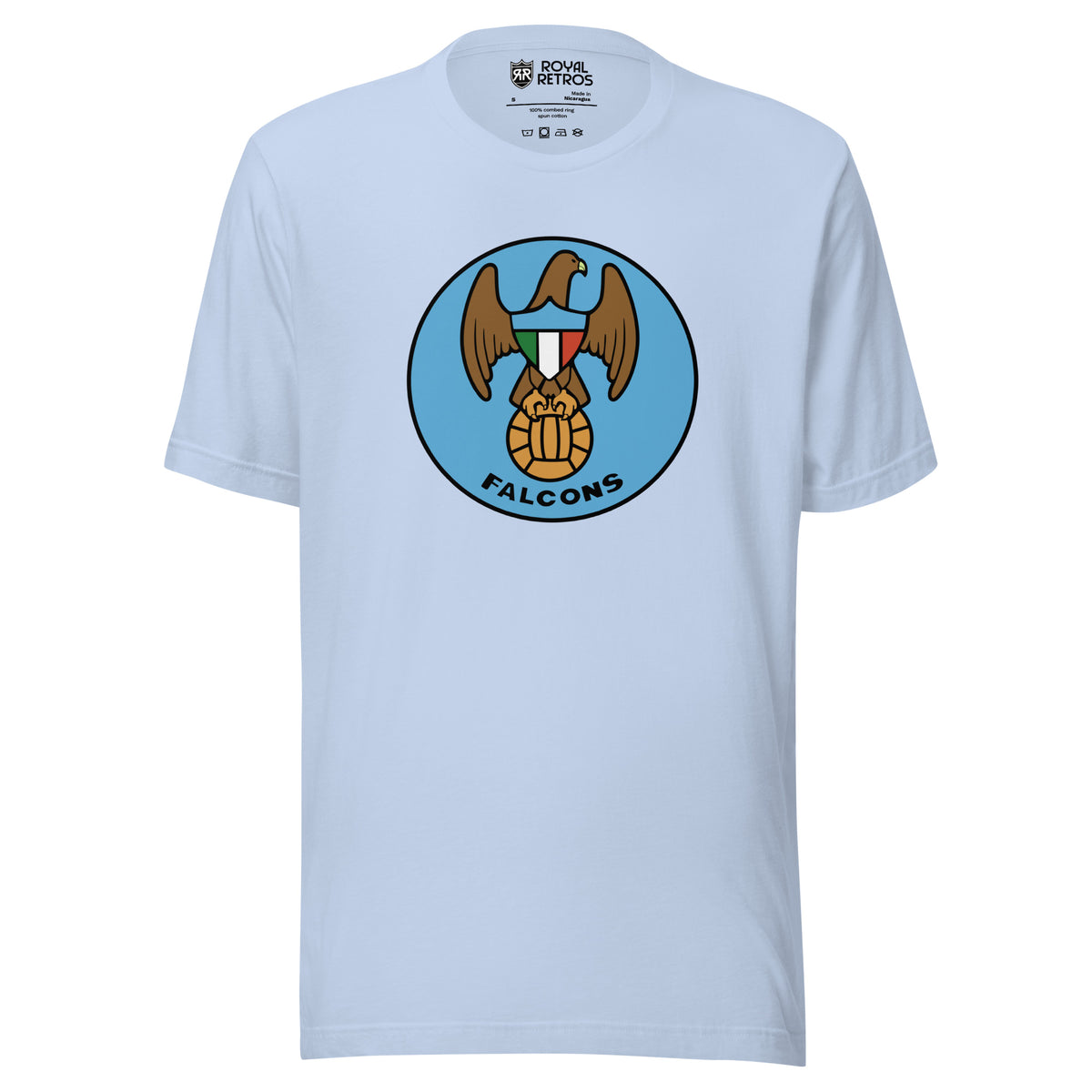 Toronto Falcons T-Shirt Baby Blue Royal Retros