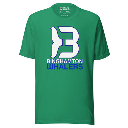Binghamton Whalers T-Shirt Kelly Royal Retros