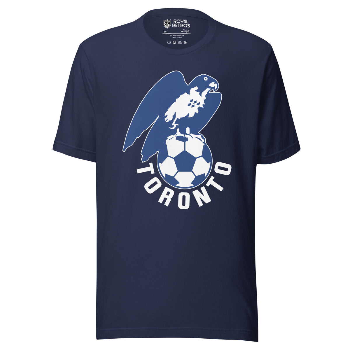 Toronto City T-Shirt Navy Royal Retros