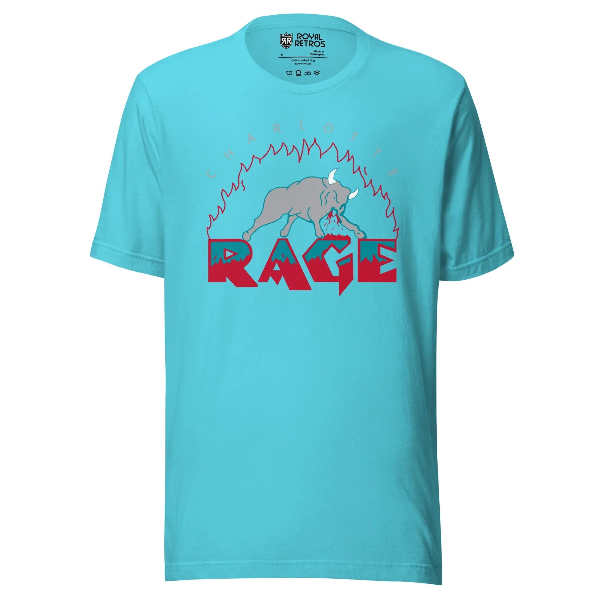 Charlotte Rage T-Shirt | Arena Football league | Royal Retros