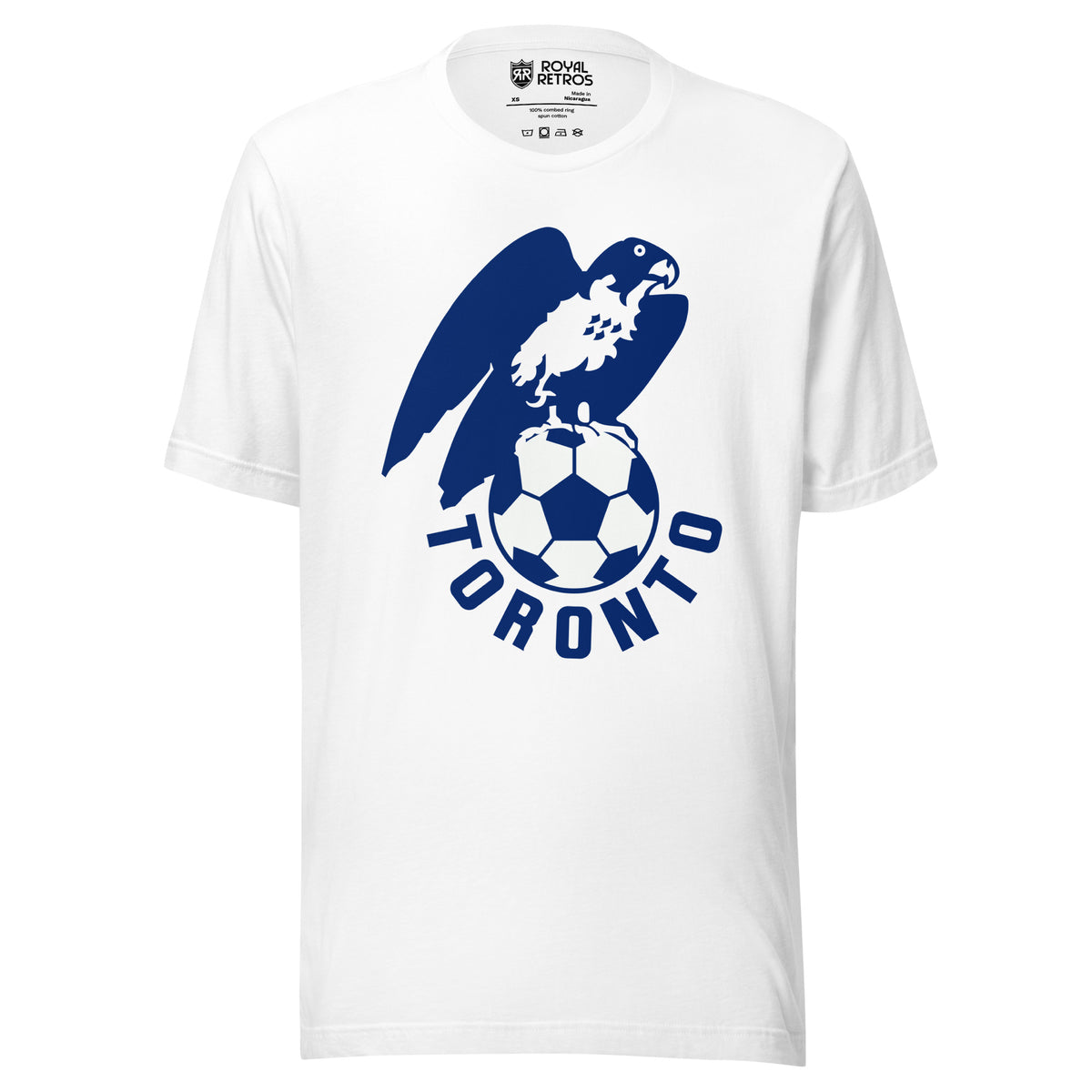 Toronto City T-Shirt White Royal Retros
