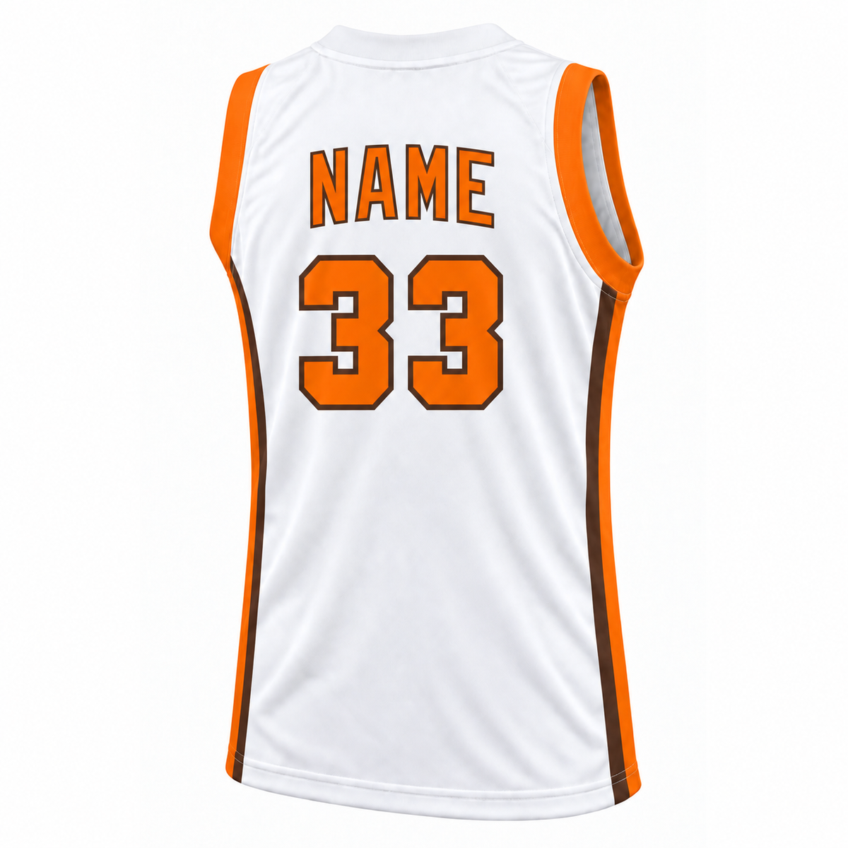 1974–75 Virginia Squires white jersey back, NAME and number 33