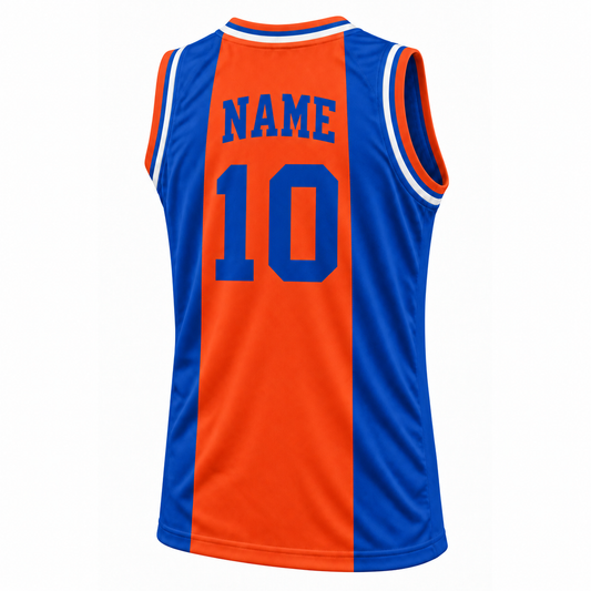 1975-76 Virginia Squires blue and orange jersey back, number 10