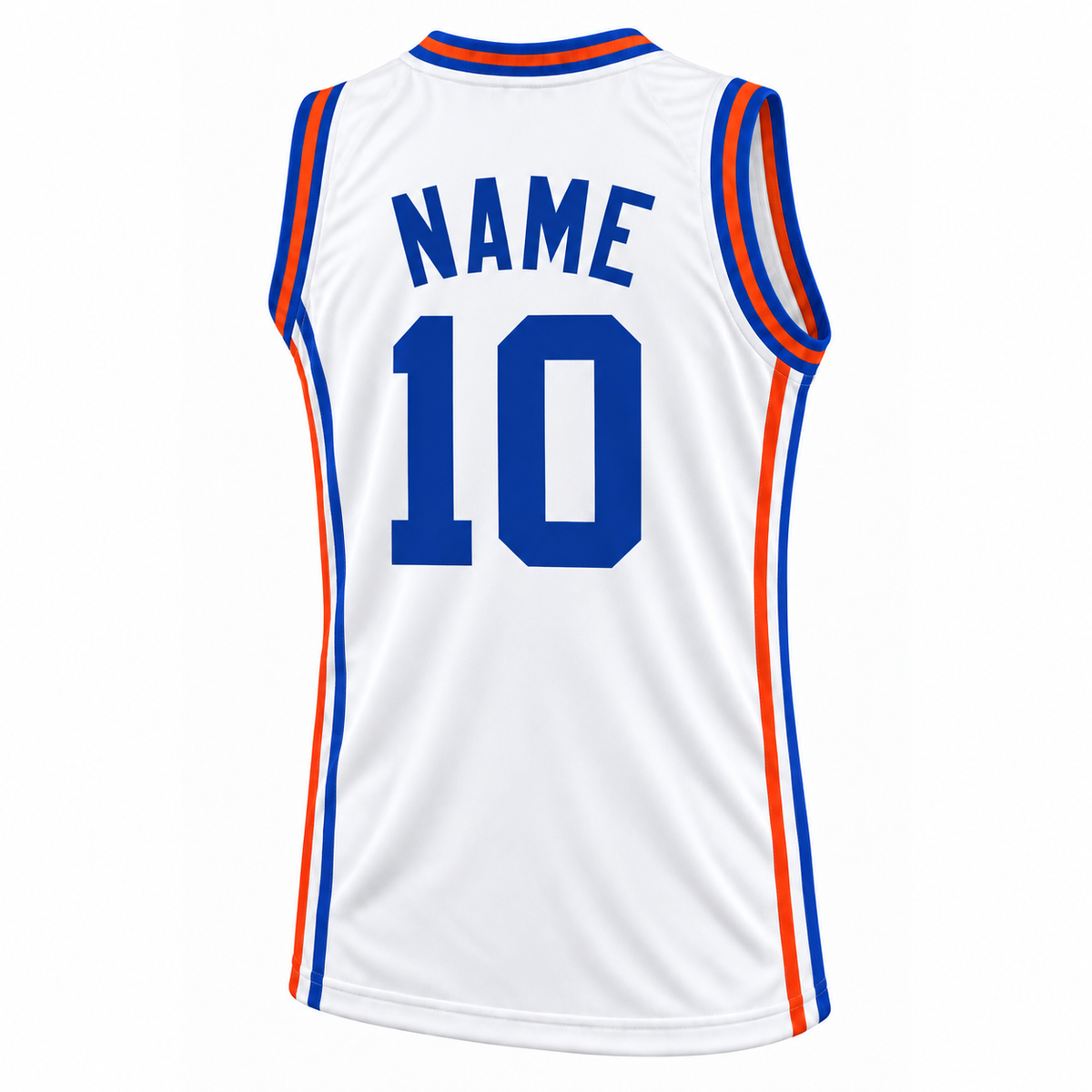 1975-76 Virginia Squires white jersey back, number 10
