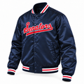Senators Satin Jacket - Blue