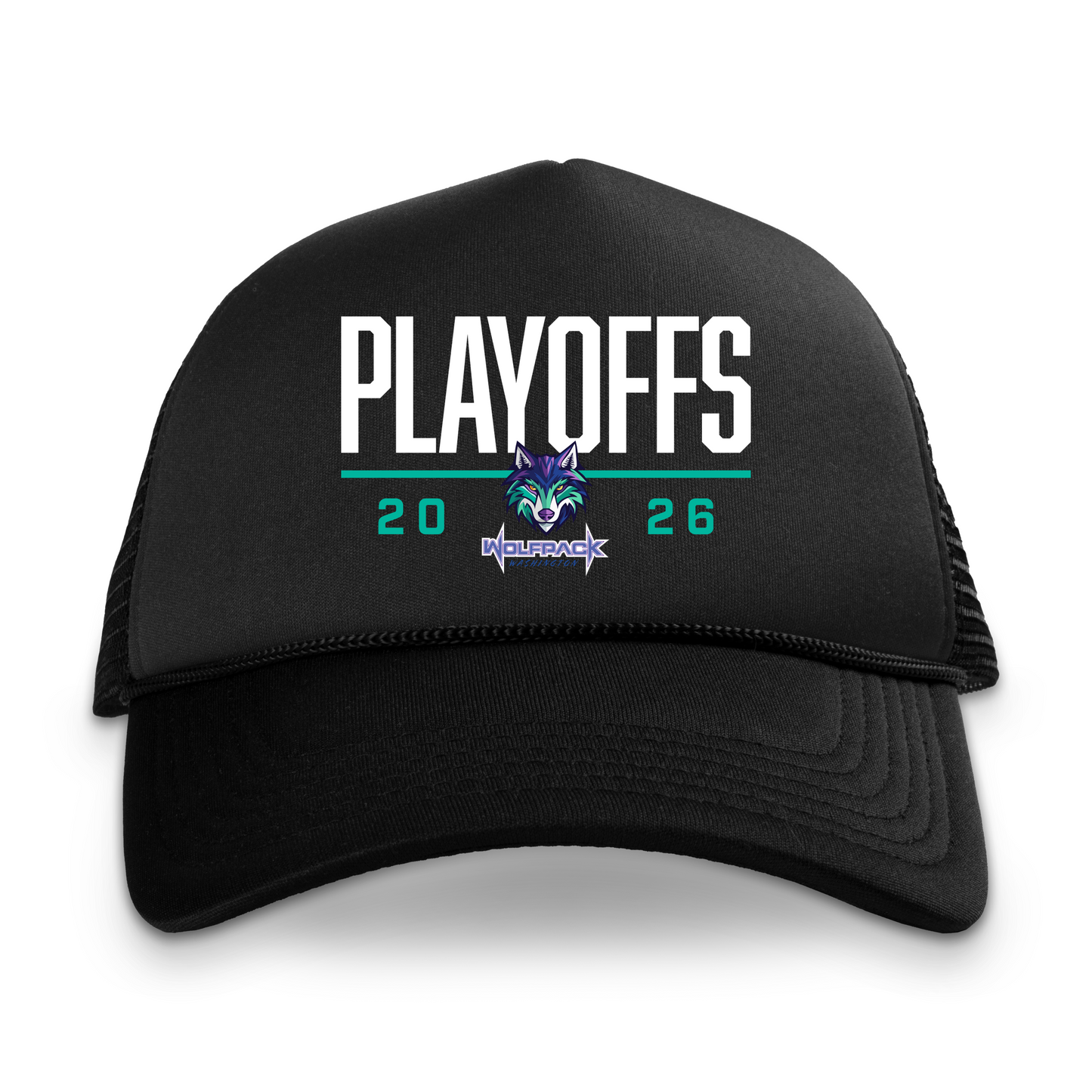 Washington Wolfpack Playoffs Trucker Hat