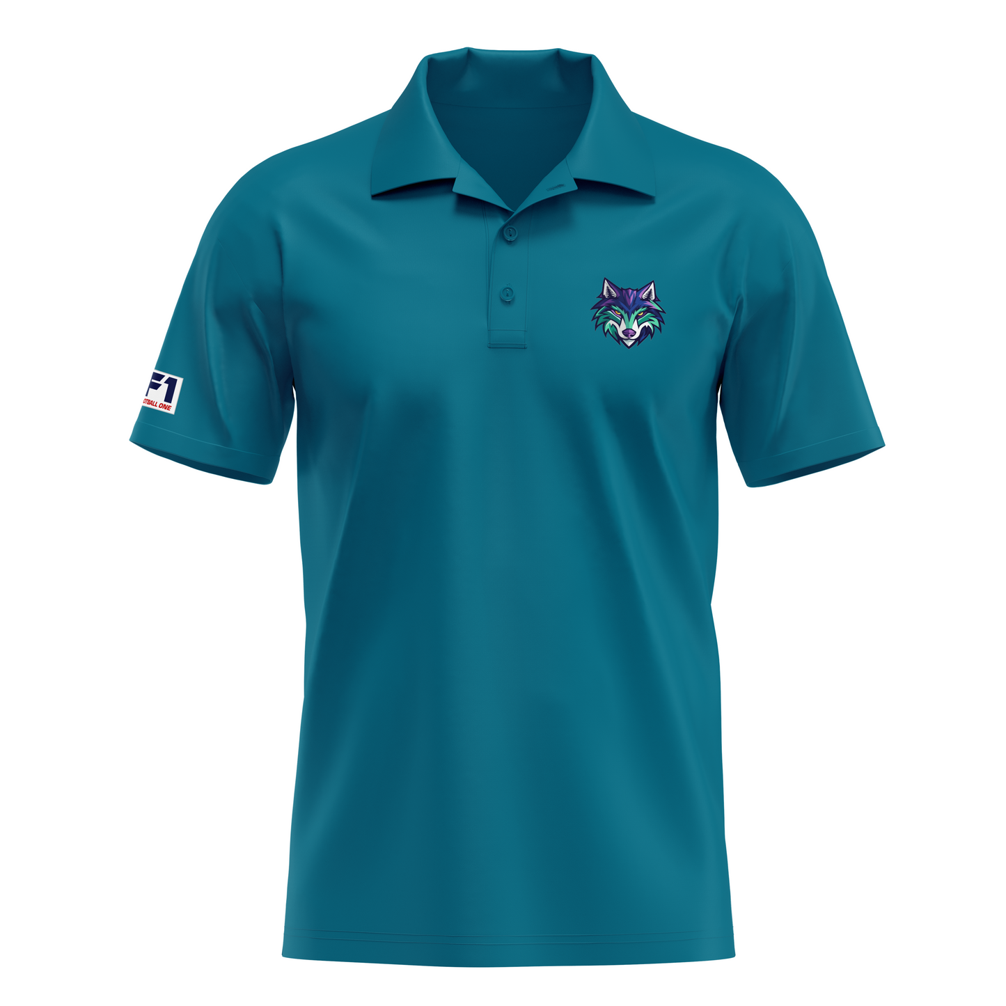 Washington Wolfpack Polo - Tropic Blue / S - Polos