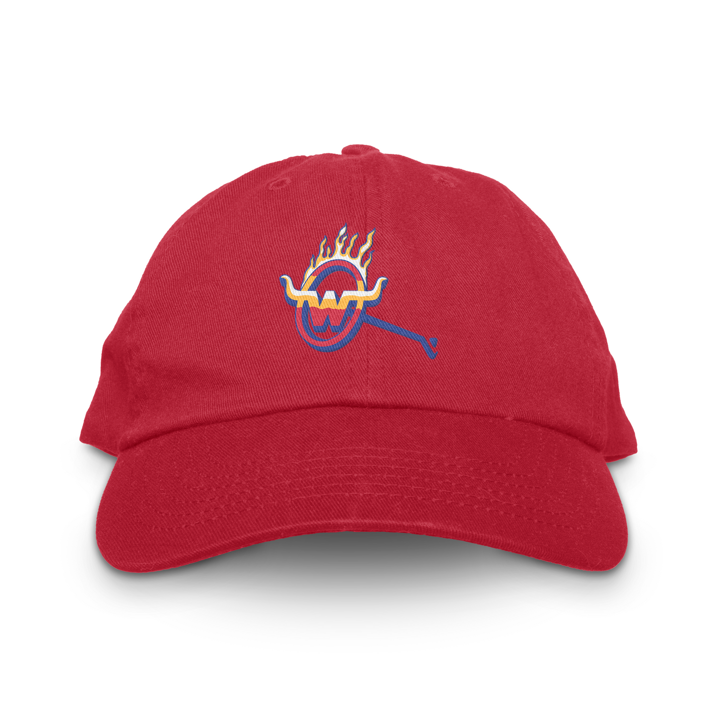 Arizona Wranglers Unstructured Hat red Royal Retros