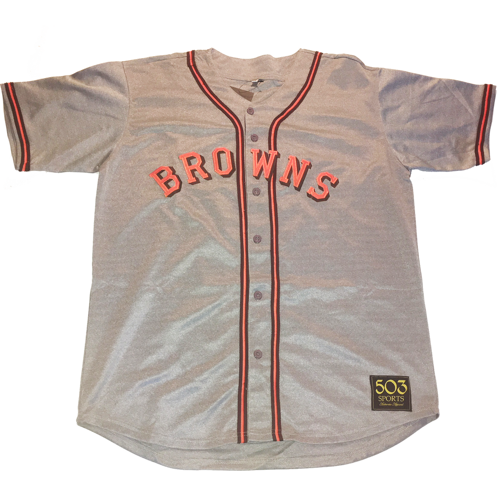 St Louis Browns Jersey - Cream (1953) - Large - Royal Retros