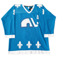1976 WHA Nordiques Jersey - Blue