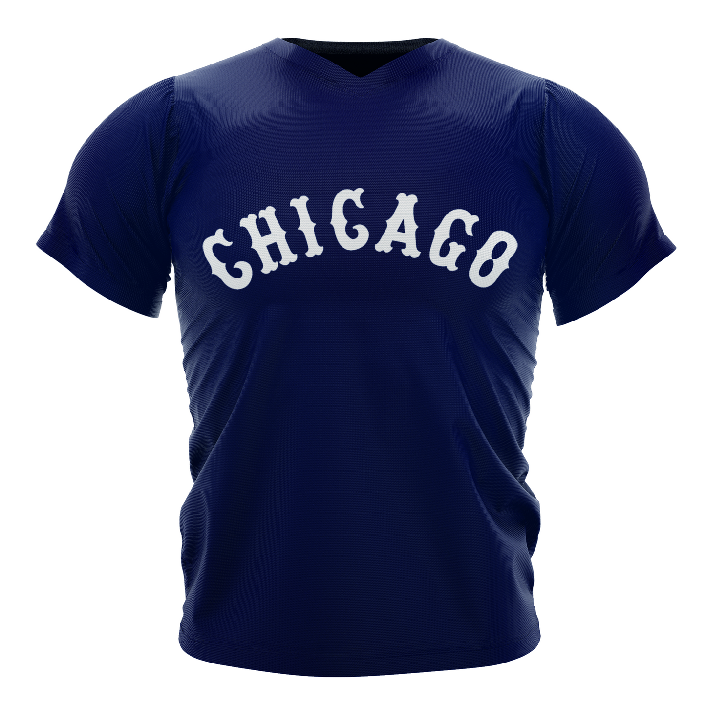 Navy blue Southside Chicago Baseball Jersey for a stylish vintage look
