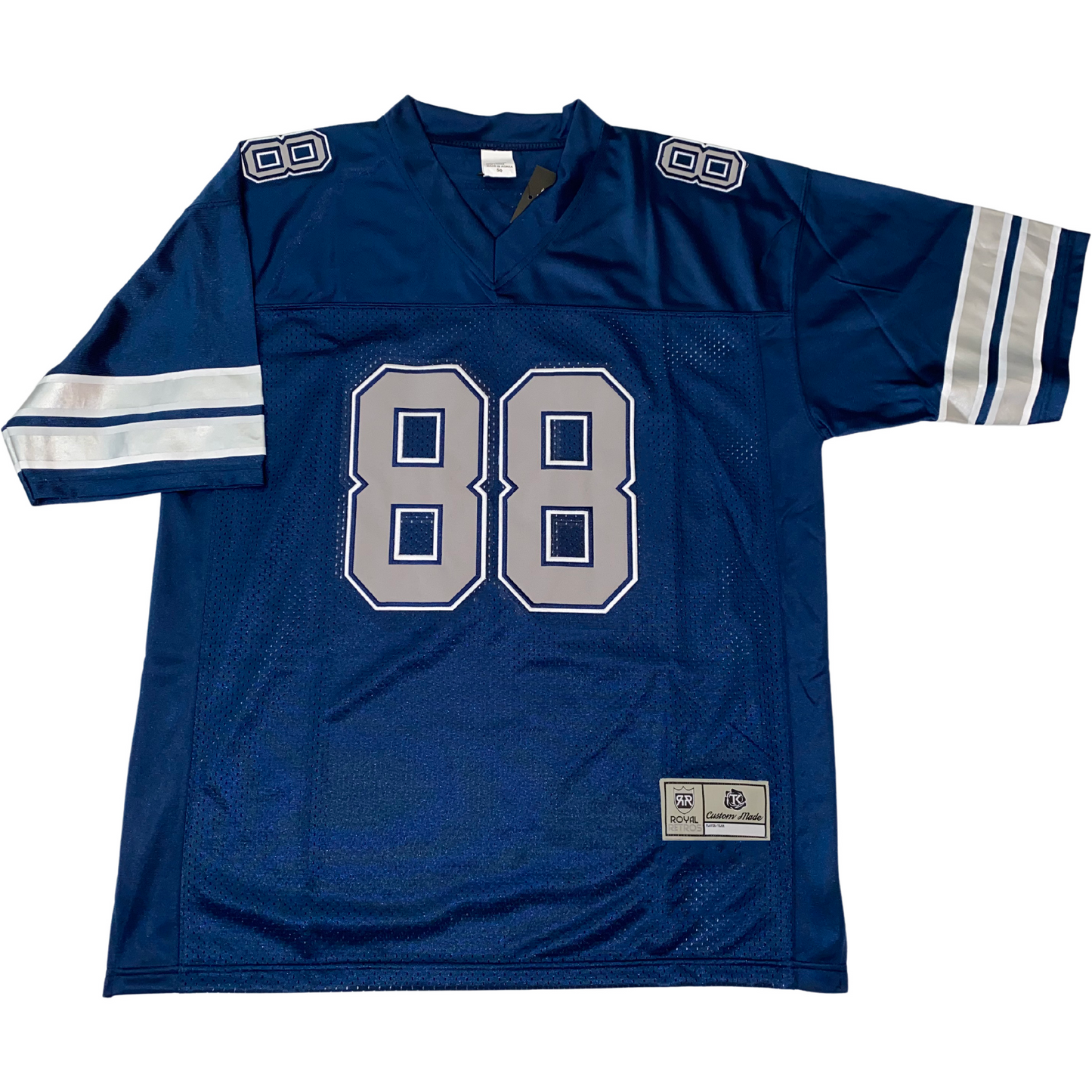 Blue Dallas Rockets Jersey featuring number 88 with free customization included