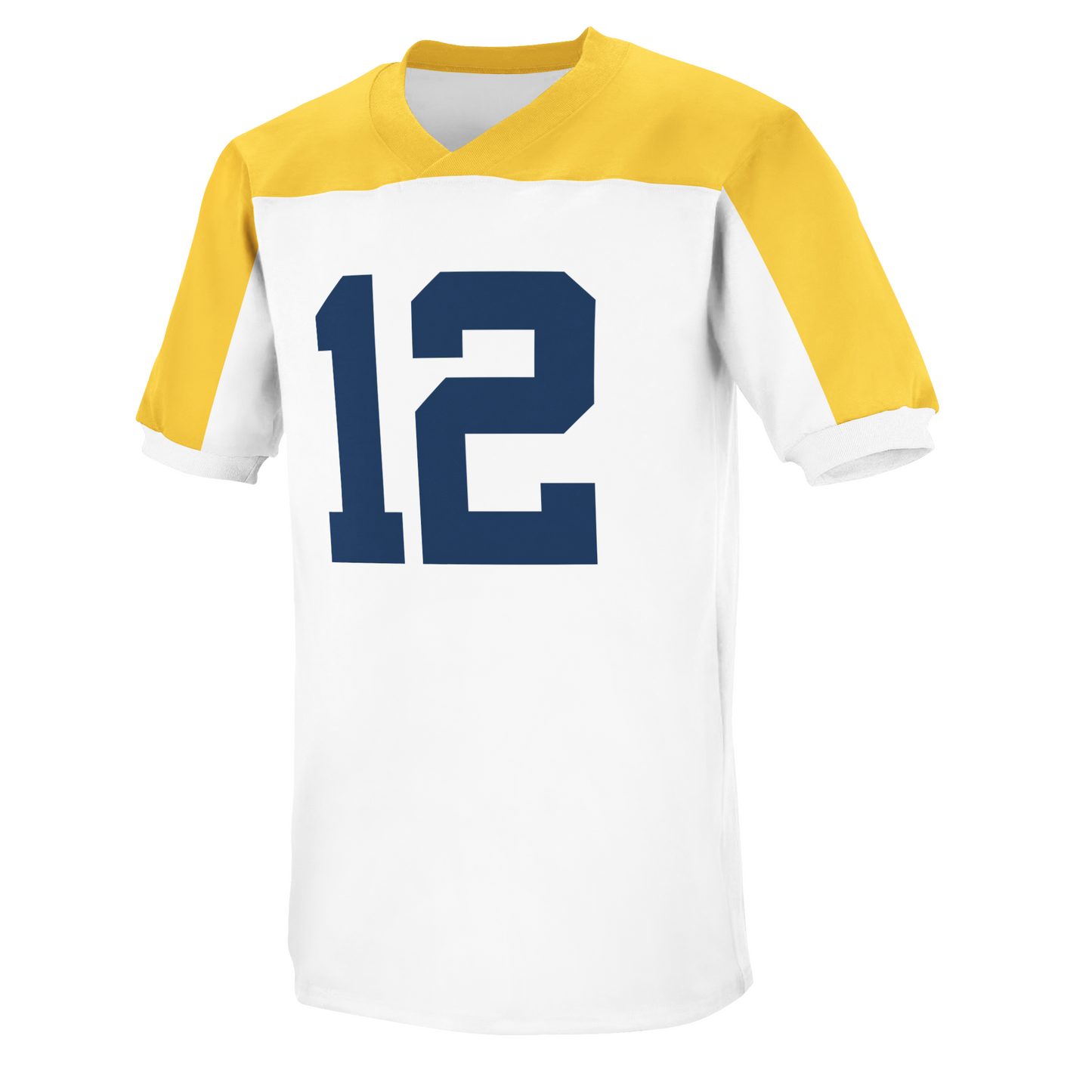 Big Bay Blues Jersey - Small / White/Yellow - Jerseys