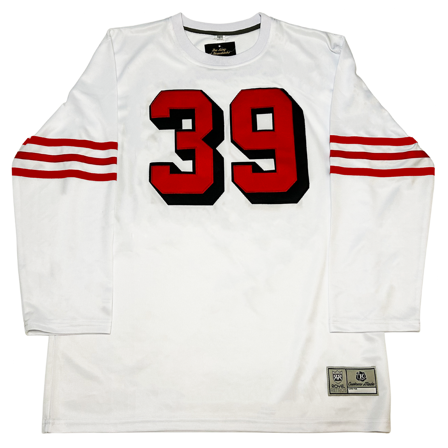 Faithful Jersey 1950 San Francisco Football white #39  Royal Retros