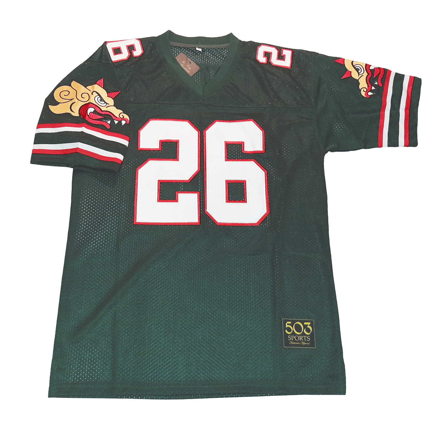Barcelona Dragons Jersey #26 green Royal Retros