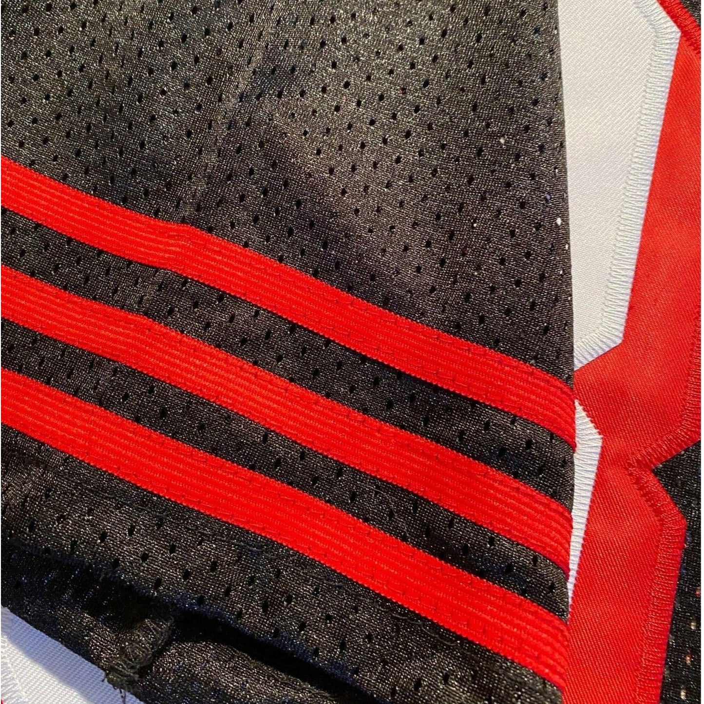 Faithful Jersey 1994 San Francisco Football black sleeve close-up Royal Retros